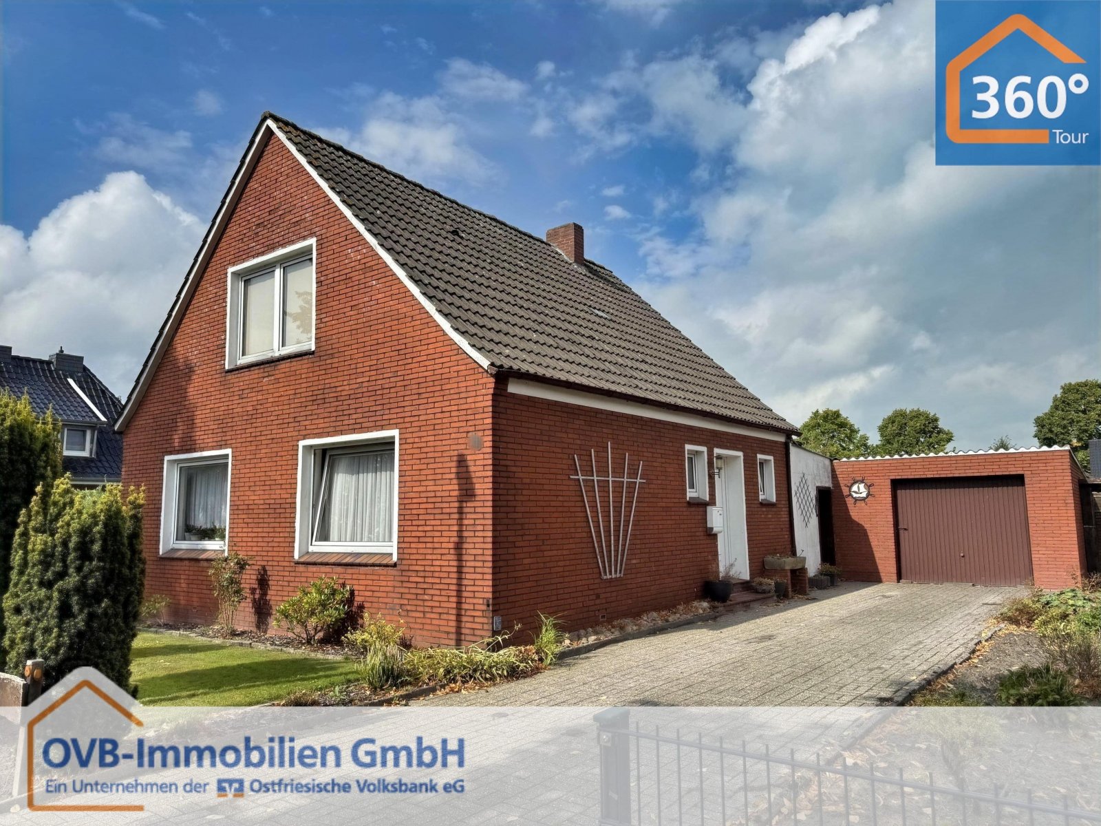 Weener: Einfamilienhaus mit Garage und großzügigem Grundstück Weener: Einfamilienhaus mit Garage und großzügigem Grundstück