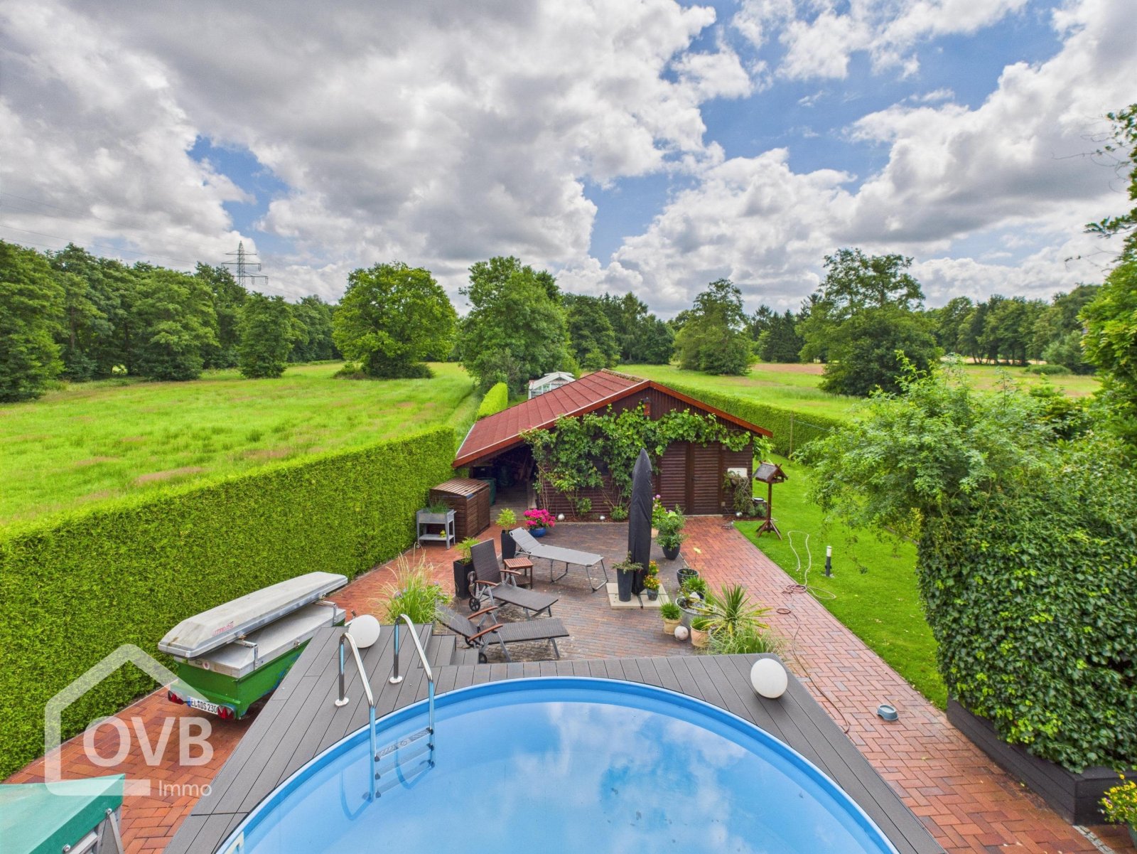 Blick vom Balkon Blick vom Balkon