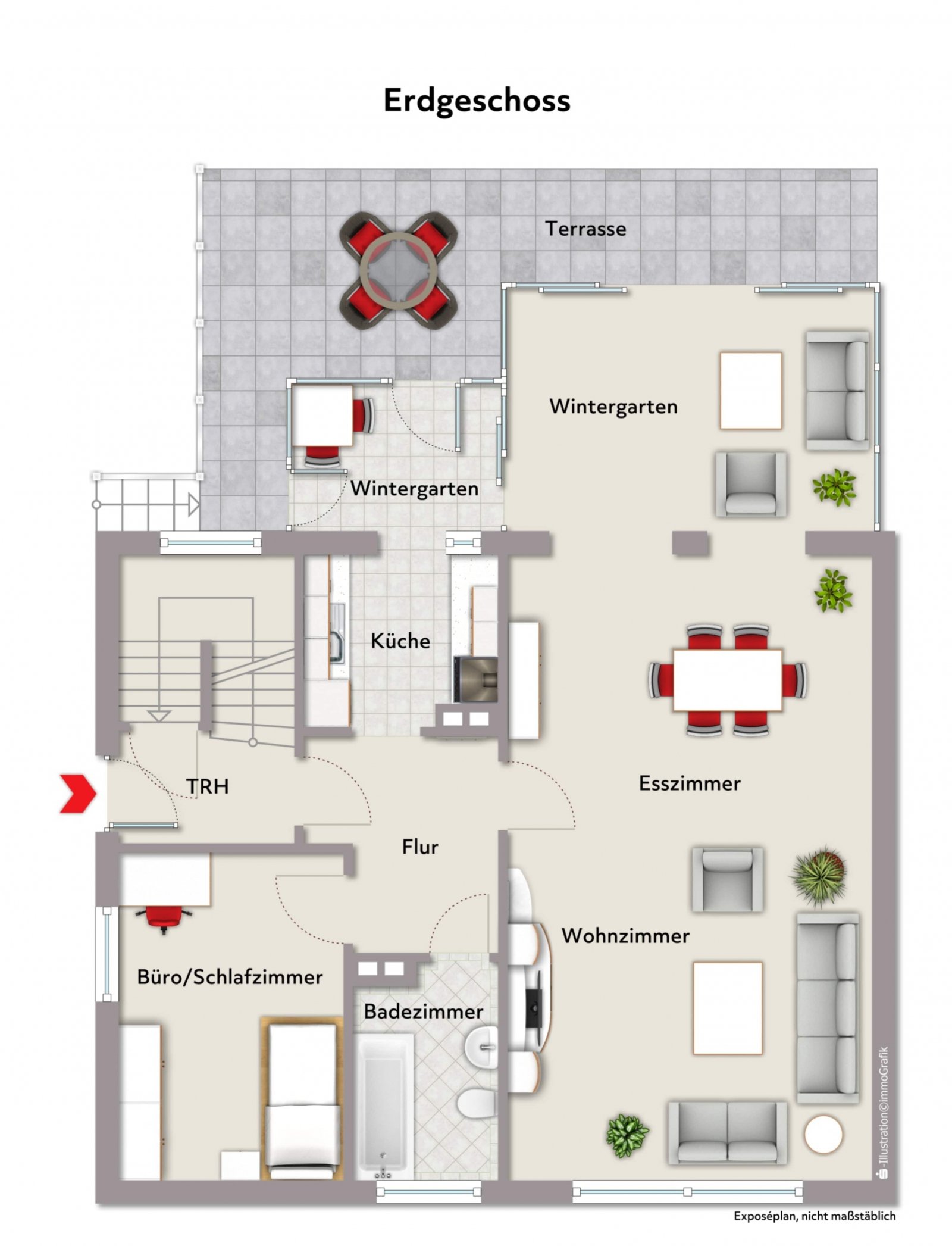 Grundriss Erdgeschoss