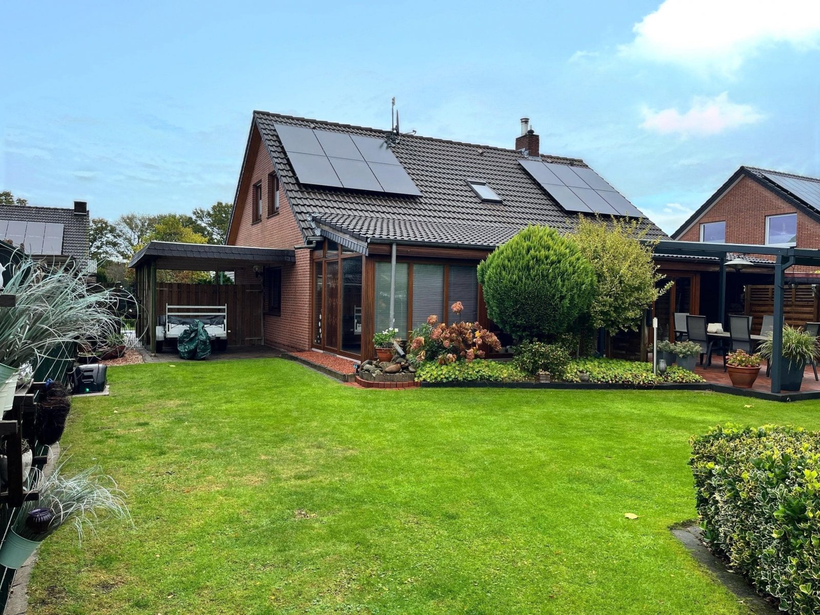 Rückwärtige Ansicht