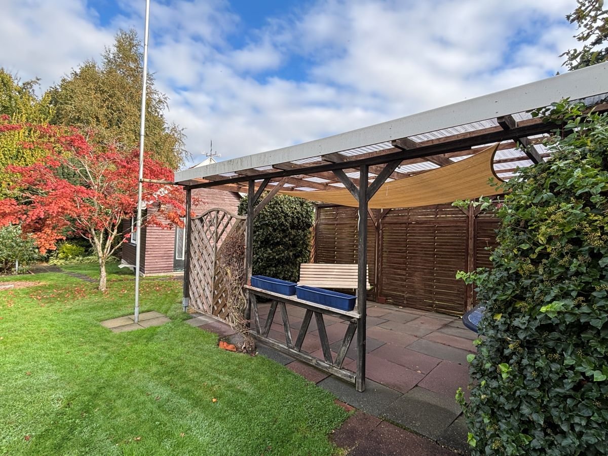 überdachte Terrasse