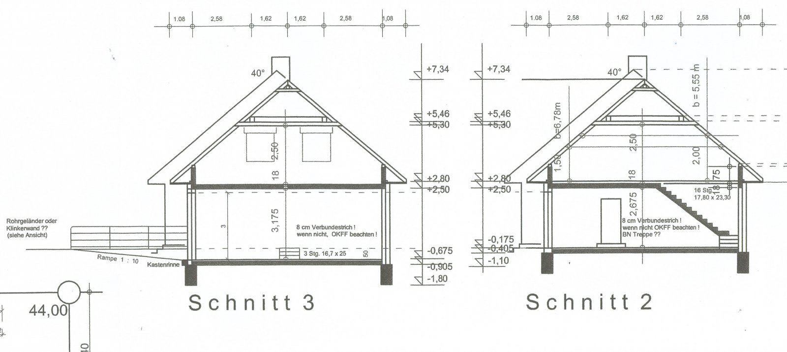Schnitt 2-3 Schnitt 2-3