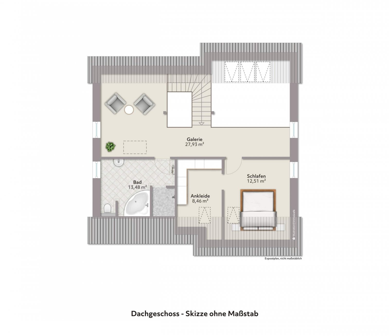 Grundriss Dachgeschoss Grundriss Dachgeschoss