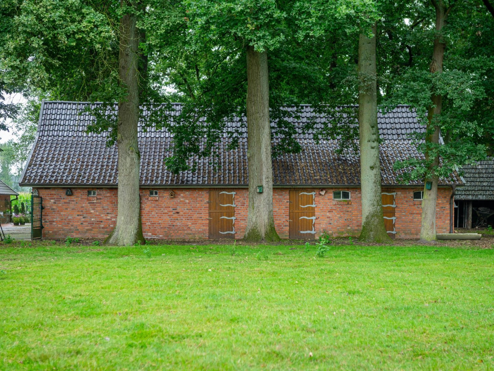 Scheune - Zugänge für mögliche Pferdeboxen Scheune - Zugänge für mögliche Pferdeboxen