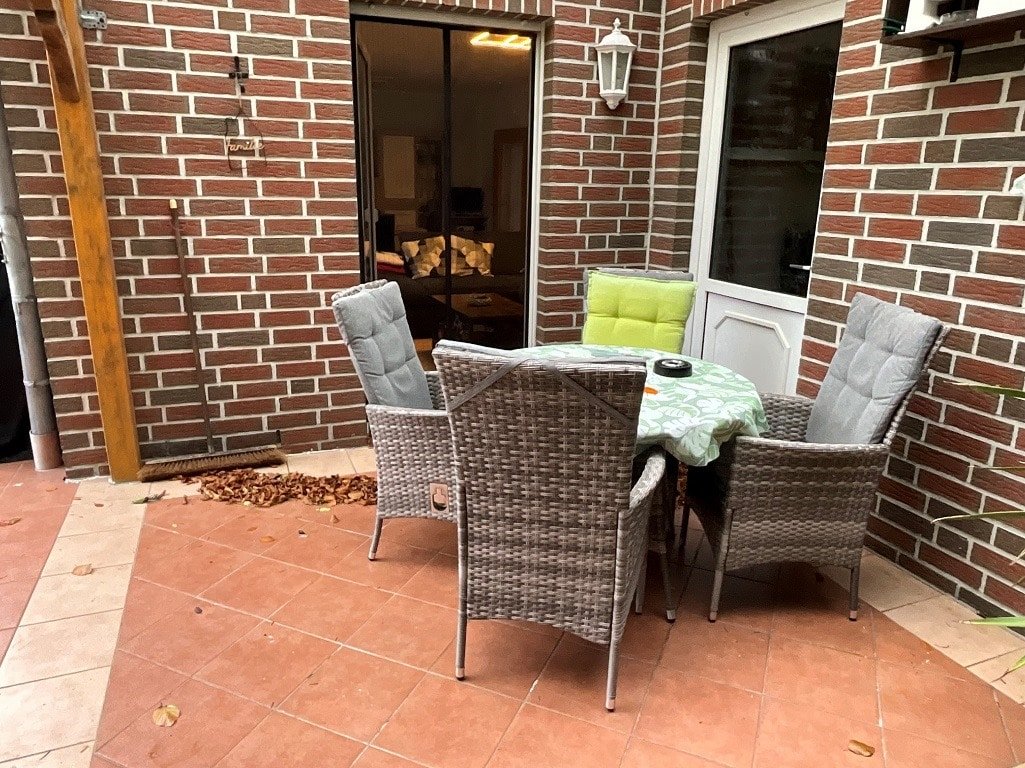 überdachte Terrasse