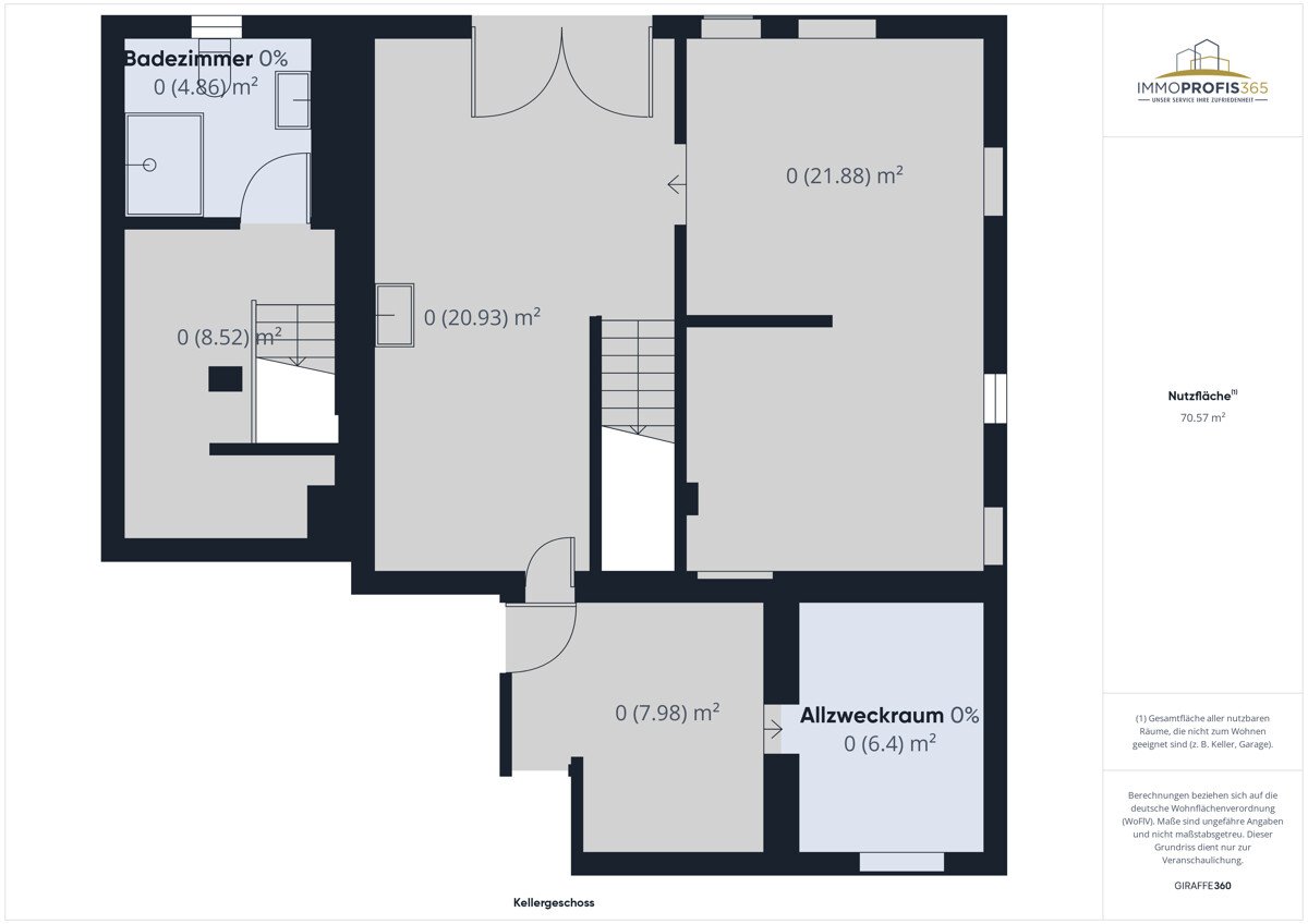 Kellergeschoss Kellergeschoss