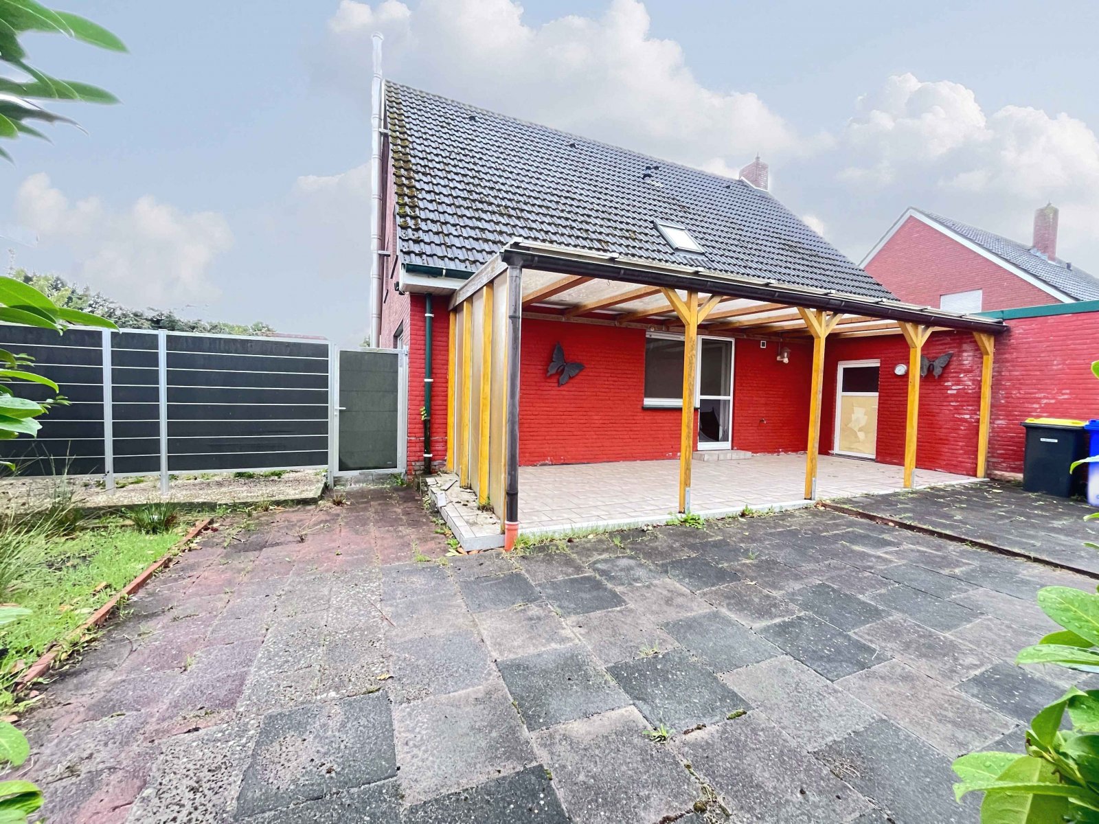 Überdachte Terrasse