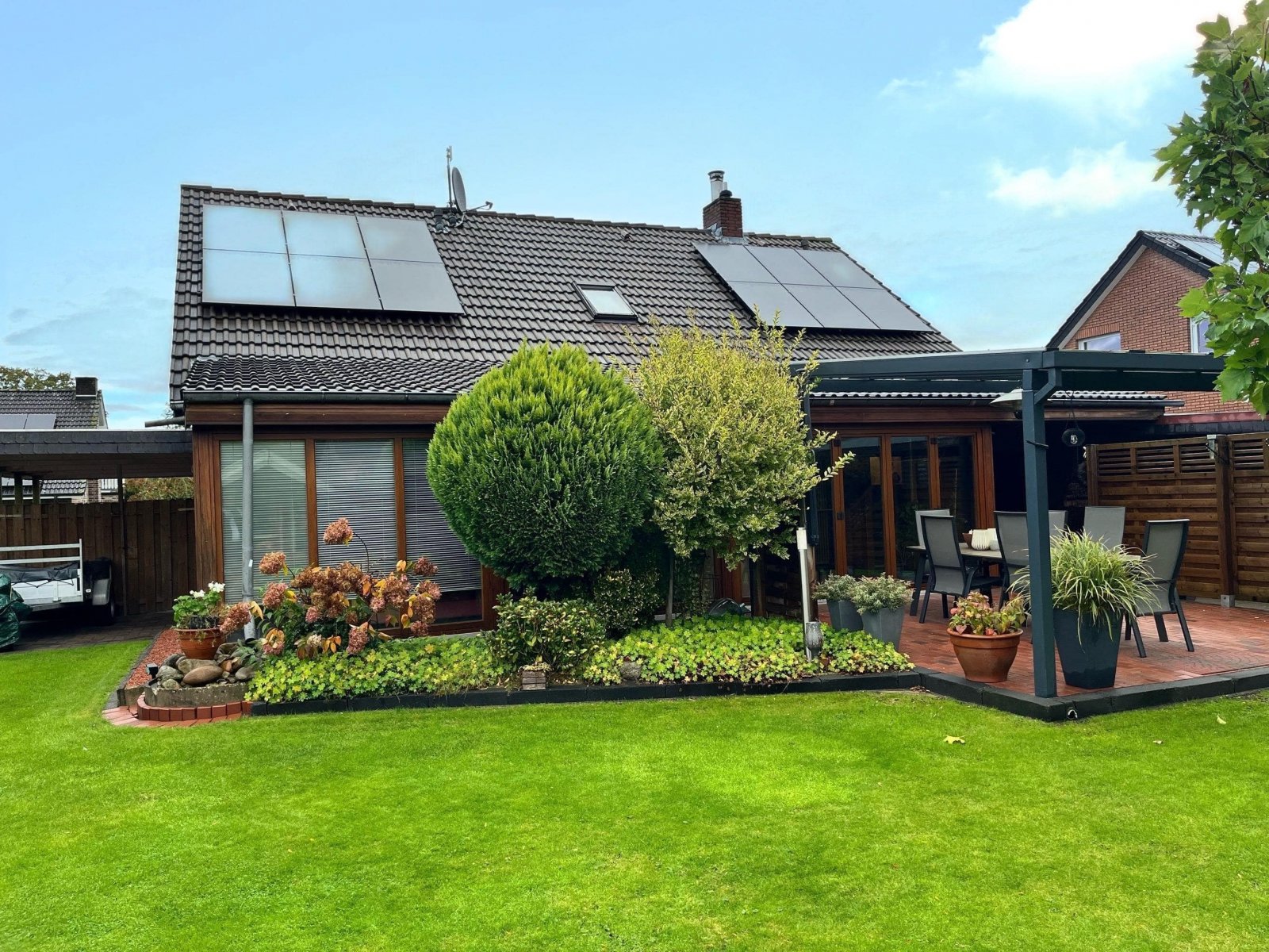 Rückwärtige Ansicht