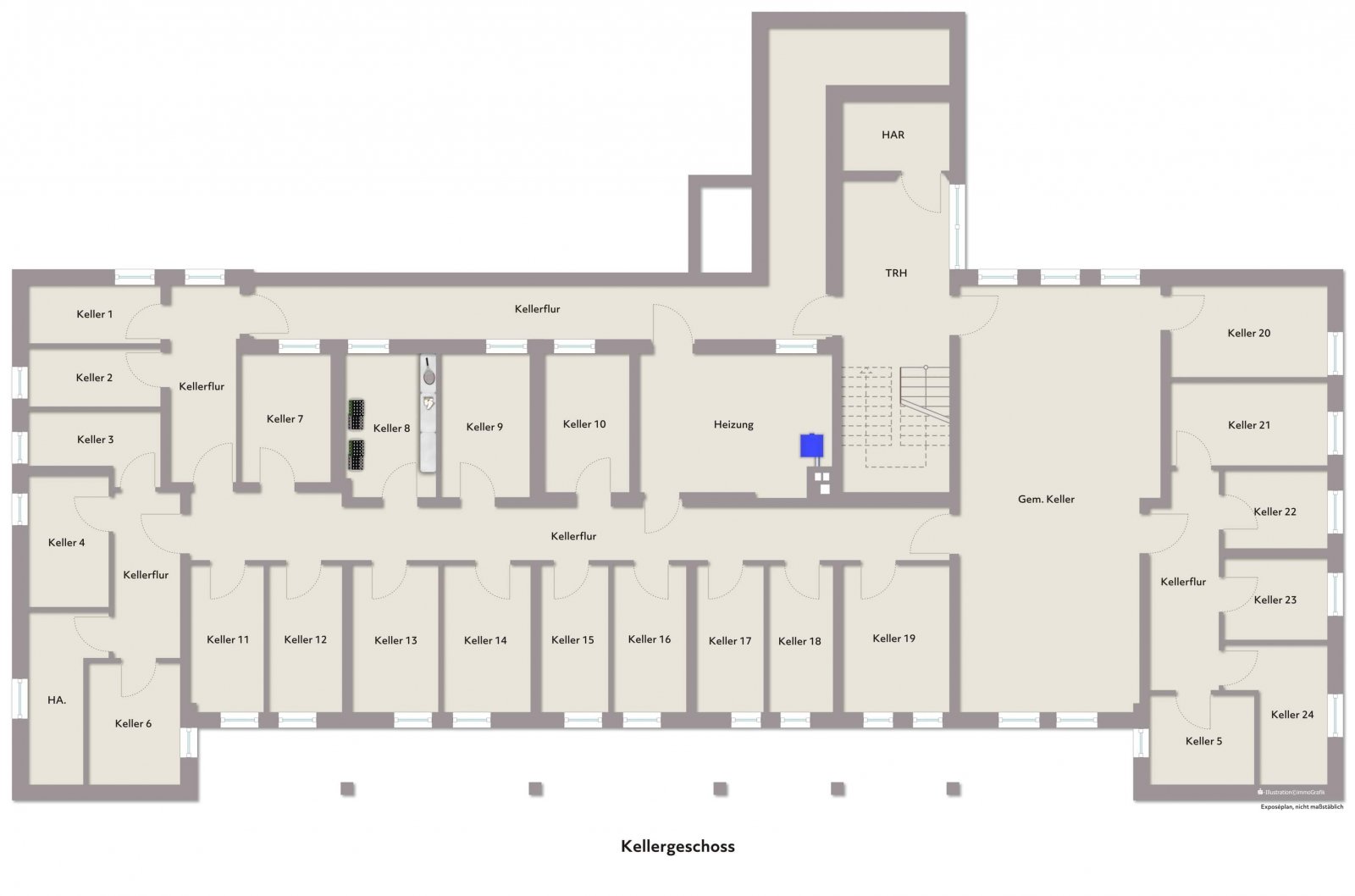 Grundriss Kellergeschoss