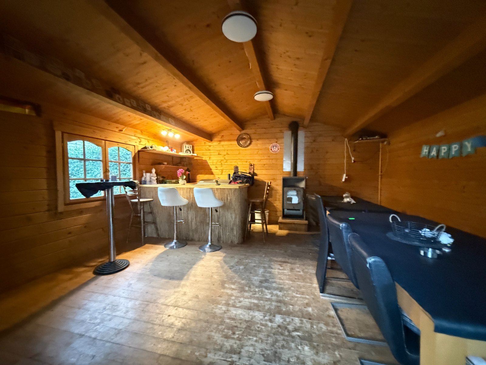 Gartenhaus mit Kamin Gartenhaus mit Kamin