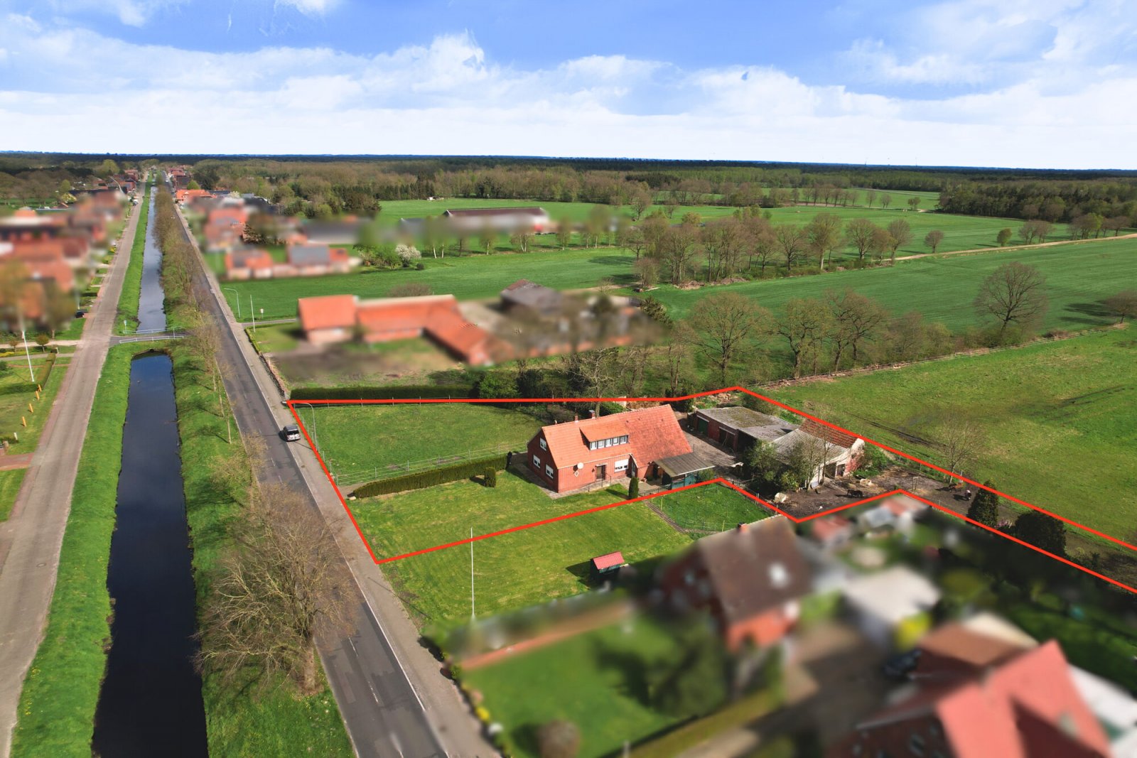 Wohnbaufläche - Grenzverlauf ohne Gewähr