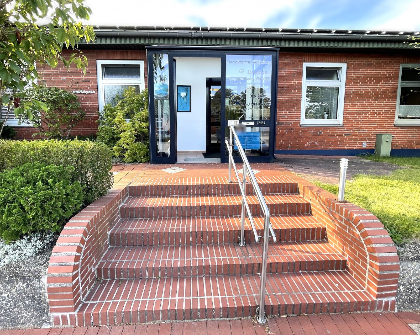 Eingang Therapiezentrum