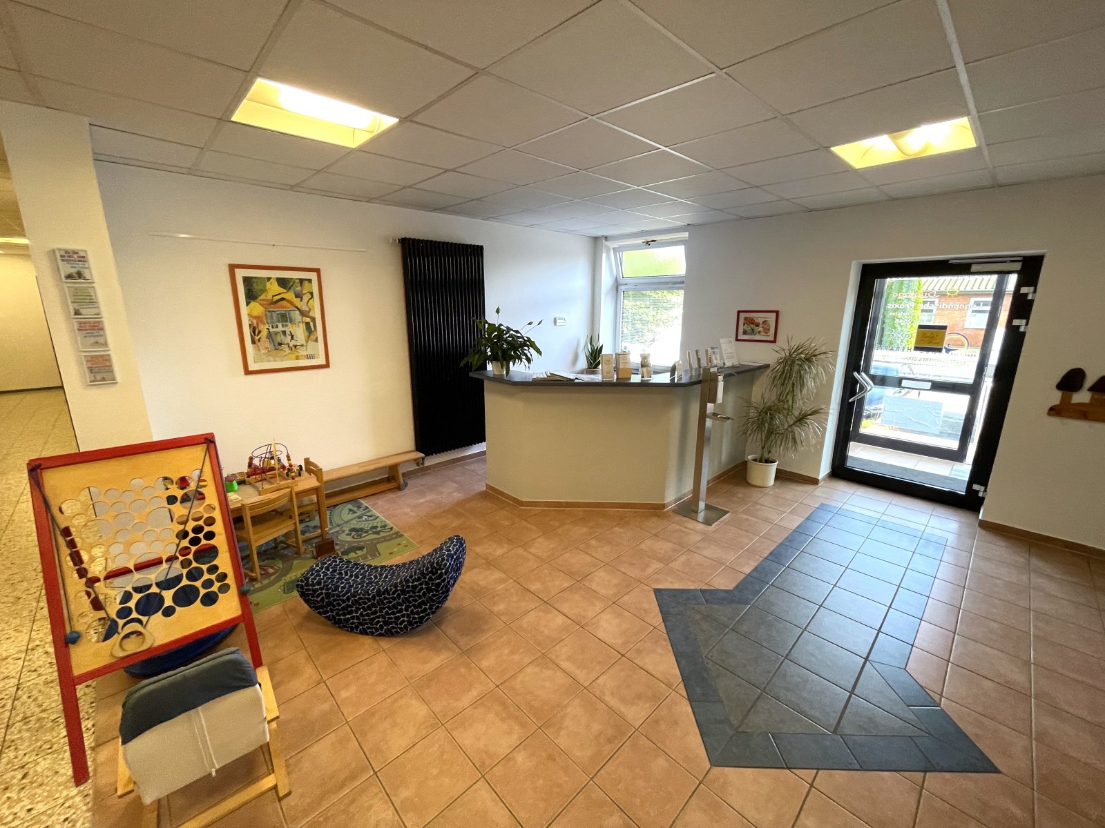 Eingangsbereich Therapiezentrum