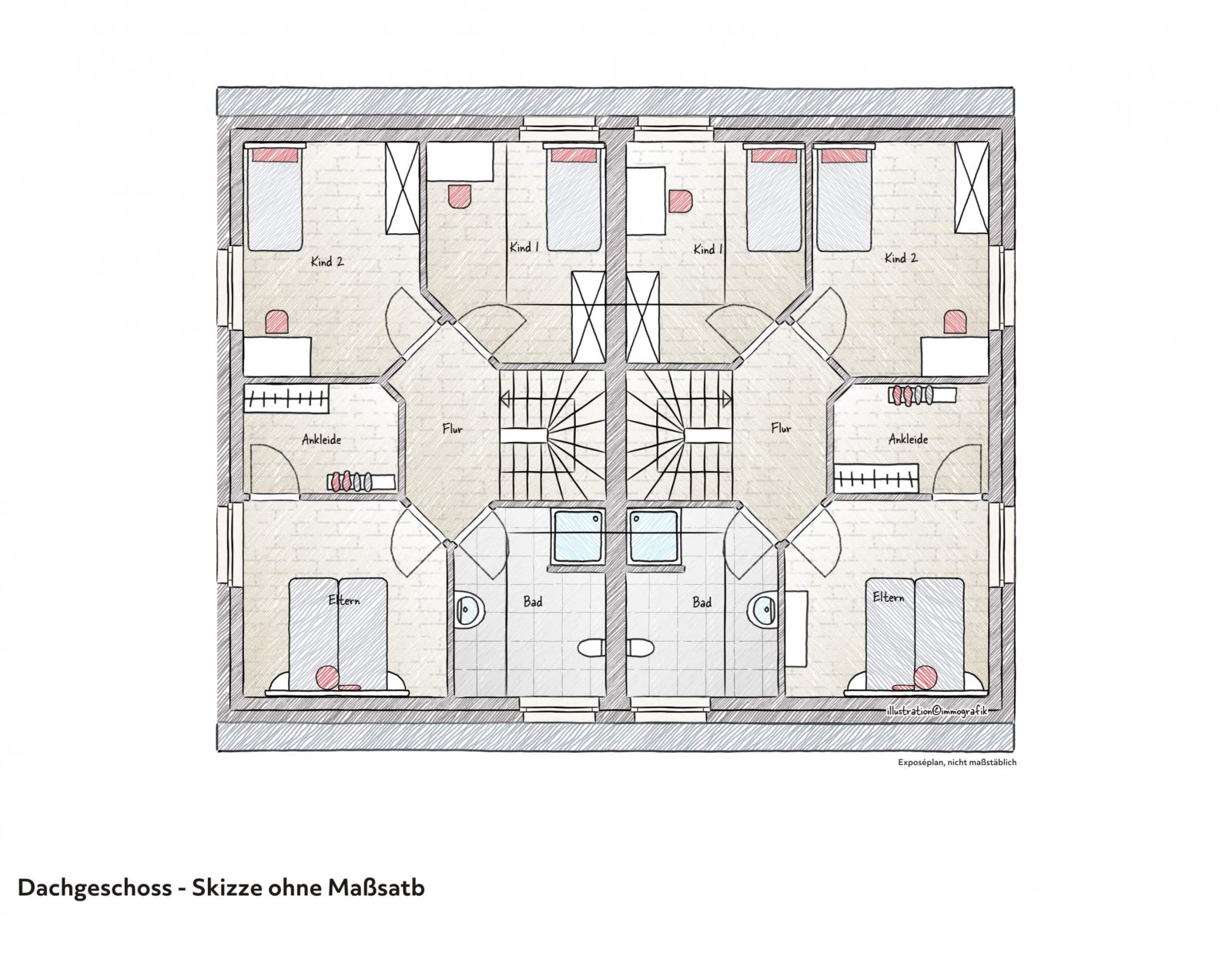 Grundriss Dachgeschoss