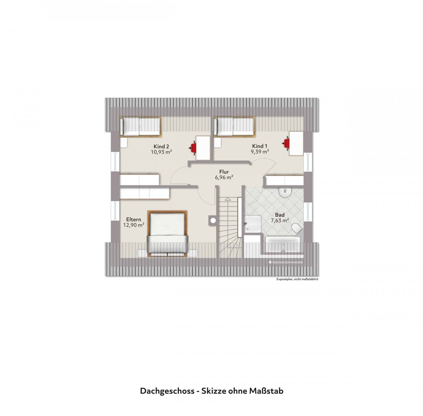 Grundriss Dachgeschoss Grundriss Dachgeschoss