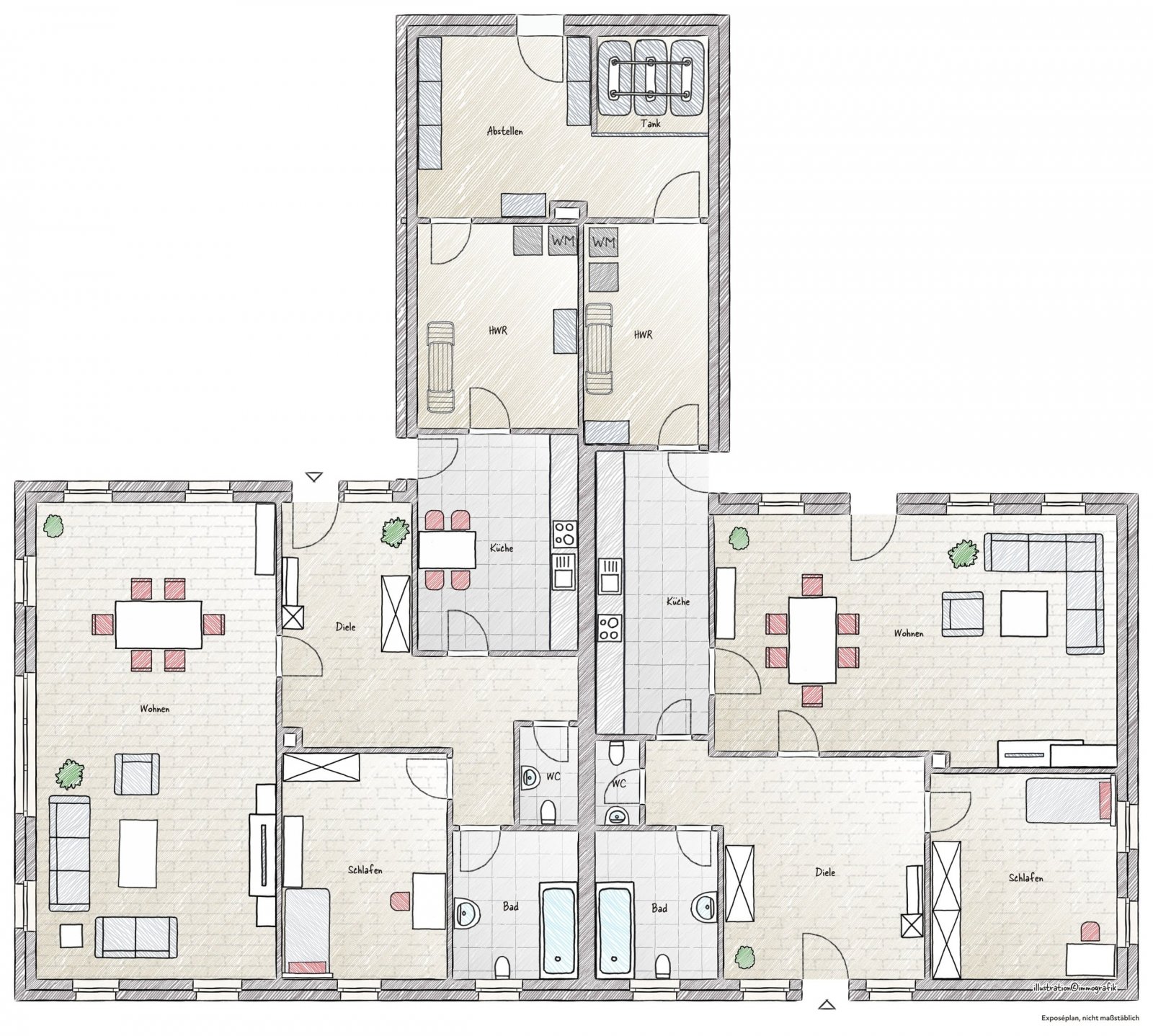 Grundriss Erdgeschoss