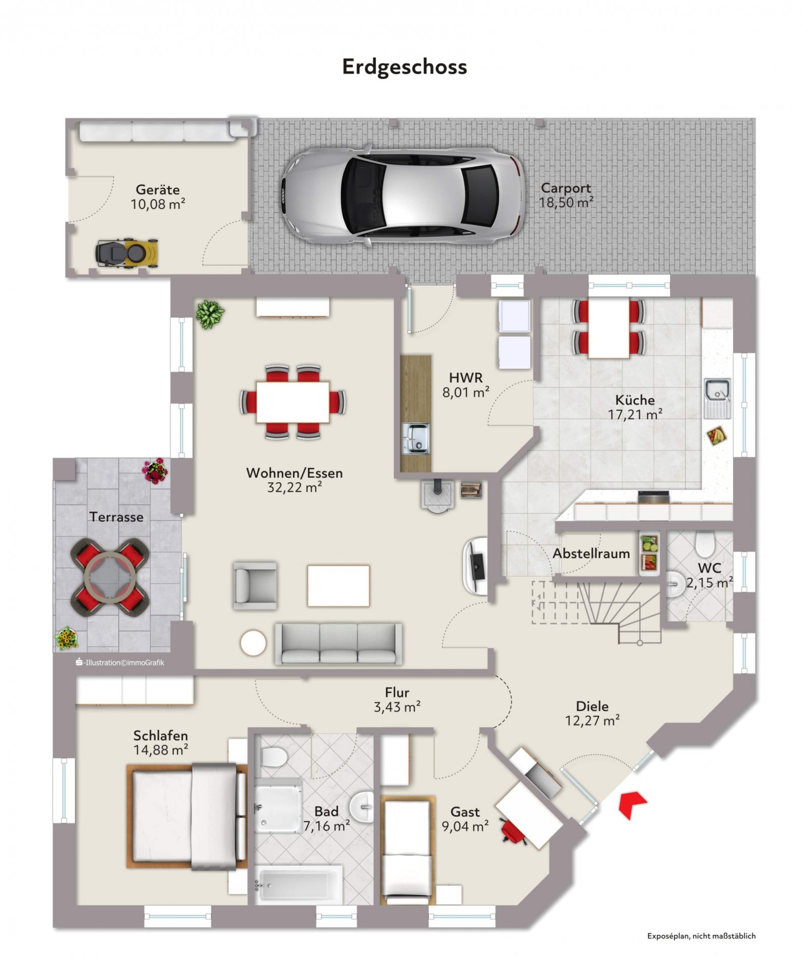 Grundriss Erdgeschoss