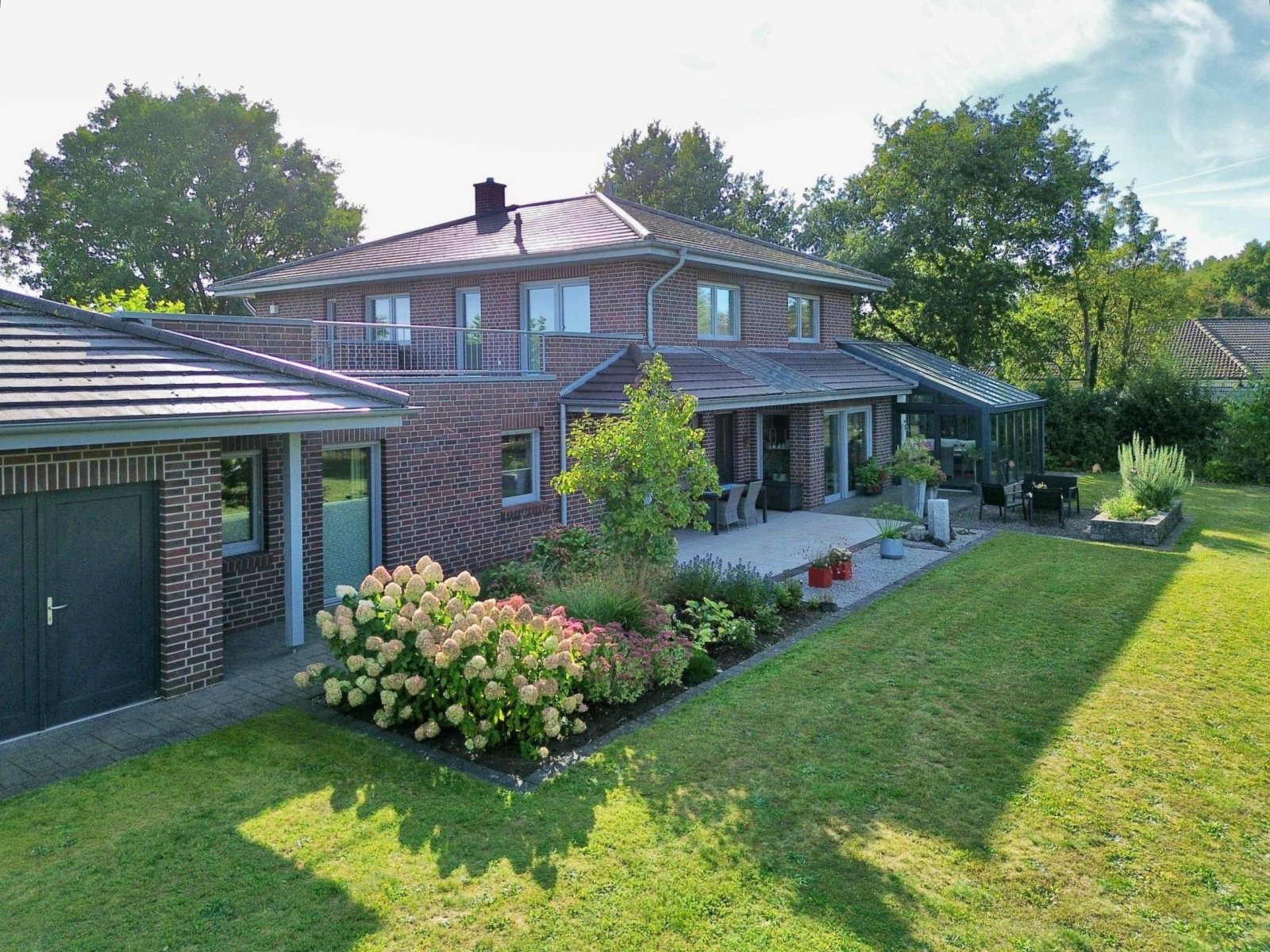 Luftbild, Rückseite