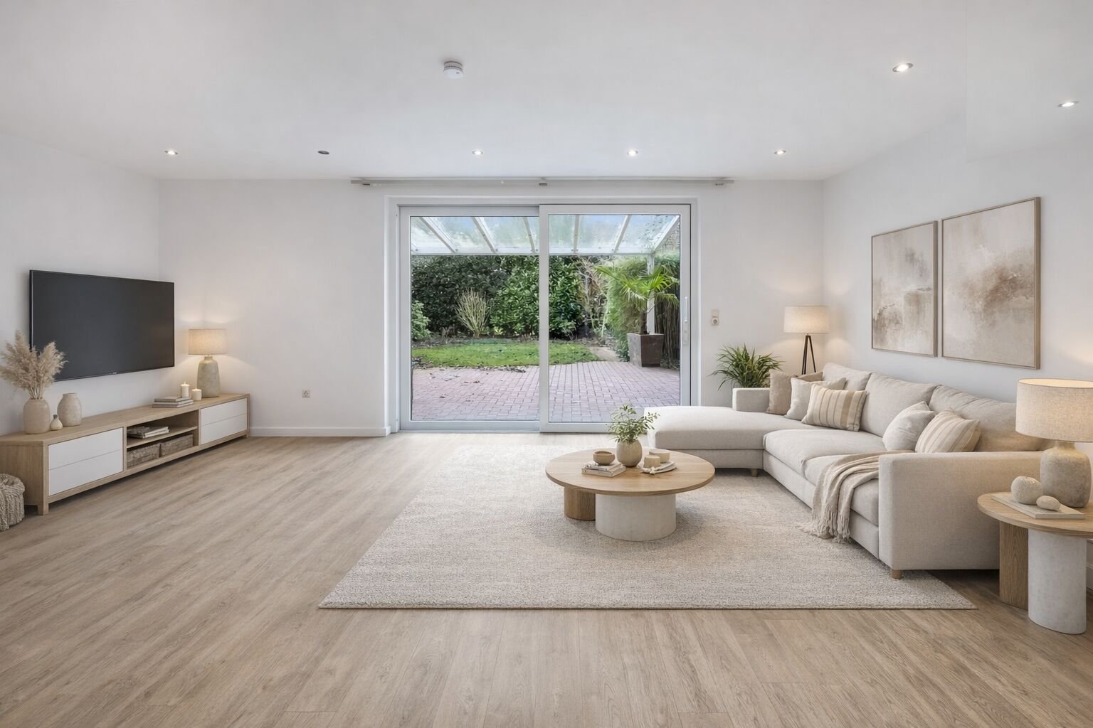 Visualisierung Wohnen / Essen 