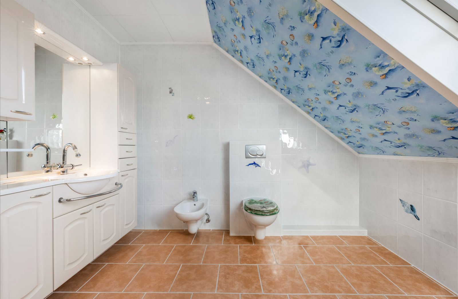 Tageslichtbad Dachgeschoss