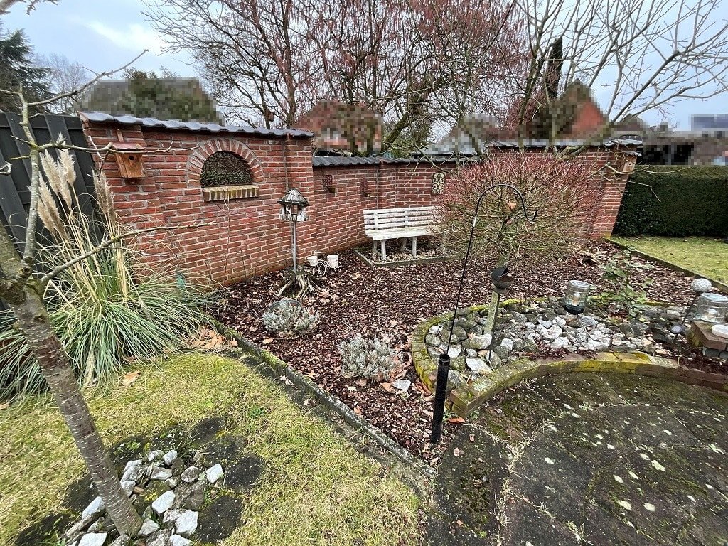 Sichtmauer zum Nachbarn