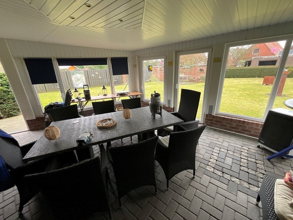 geschlossene Terrasse