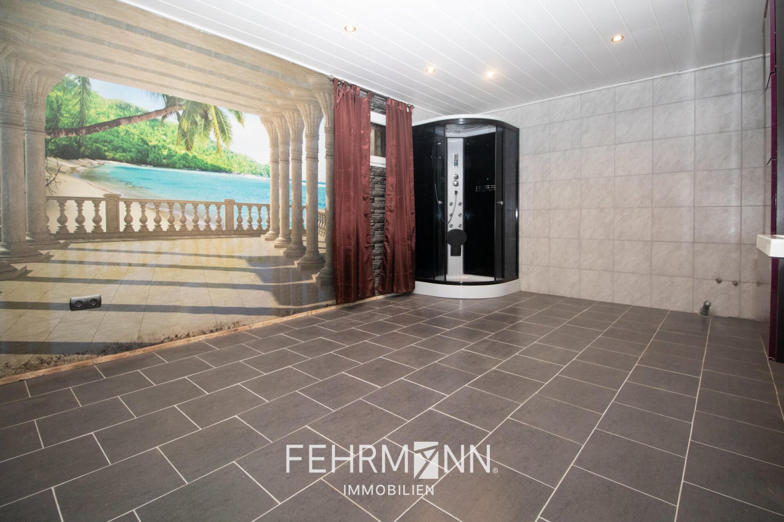 Kellergeschoss-Wellnessraum