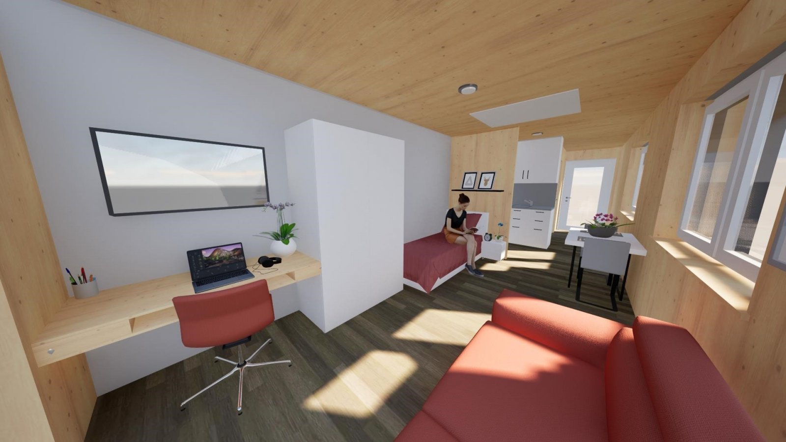 Innenansicht Visualisierung