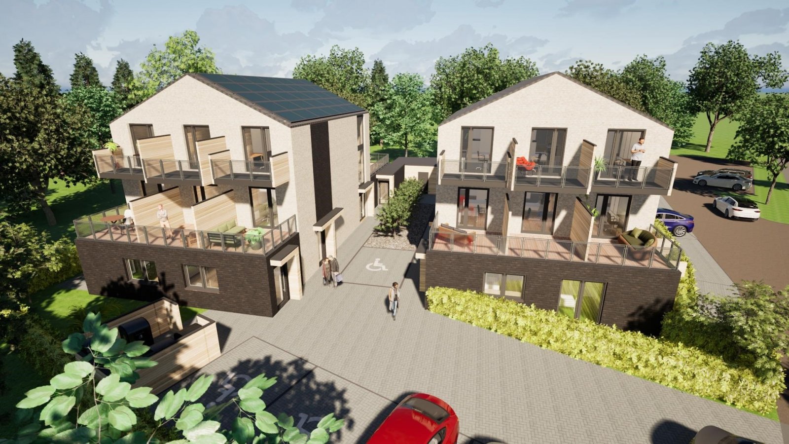 Außenansicht Visualisierung