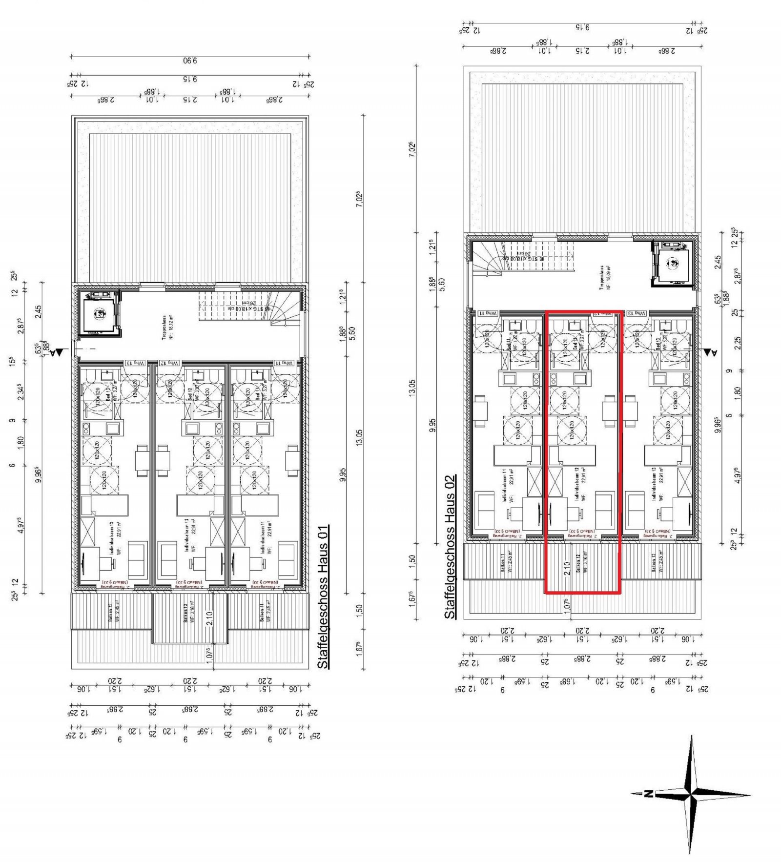 Grundriss Wohnung 02.12