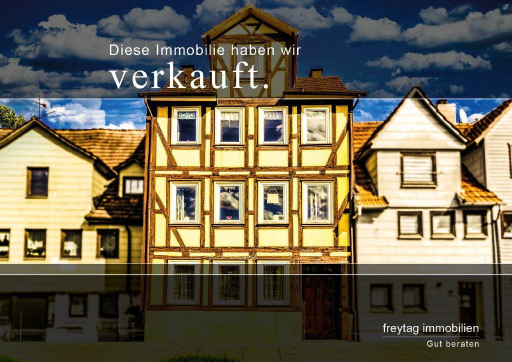 Hann. Münden: Hann.-Münden: Großes Fachwerkhaus an der Werra 