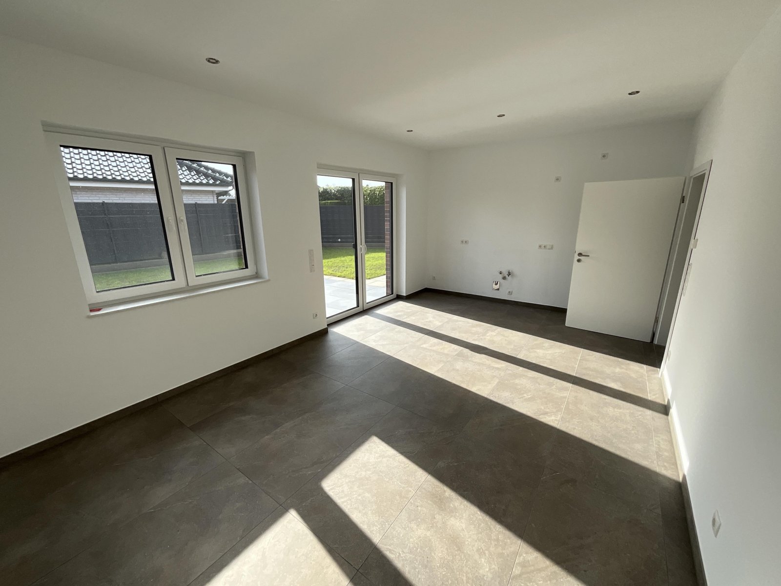 Wohn - / Esszimmer mit Küche