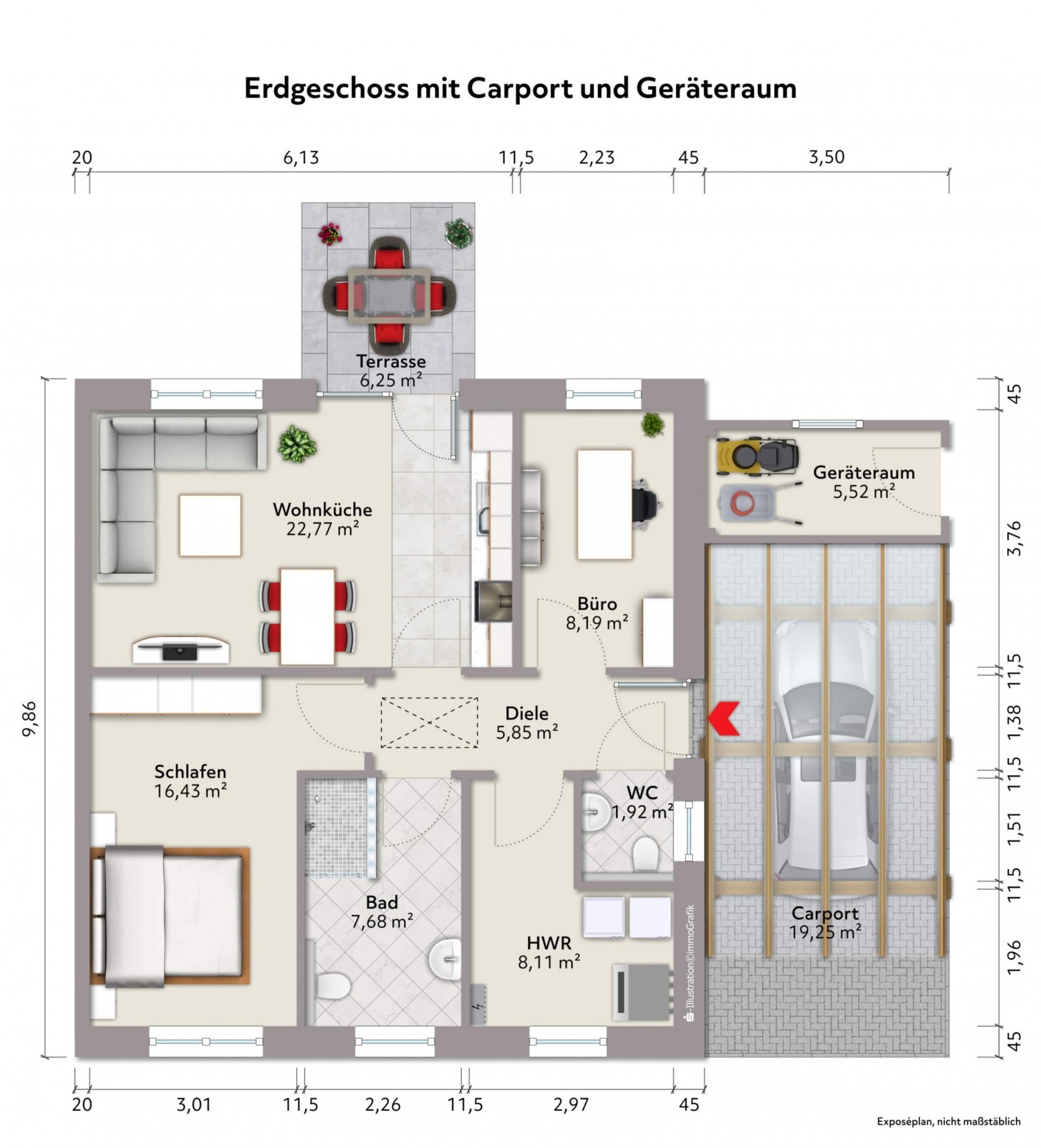 Grundriss Erdgeschoss