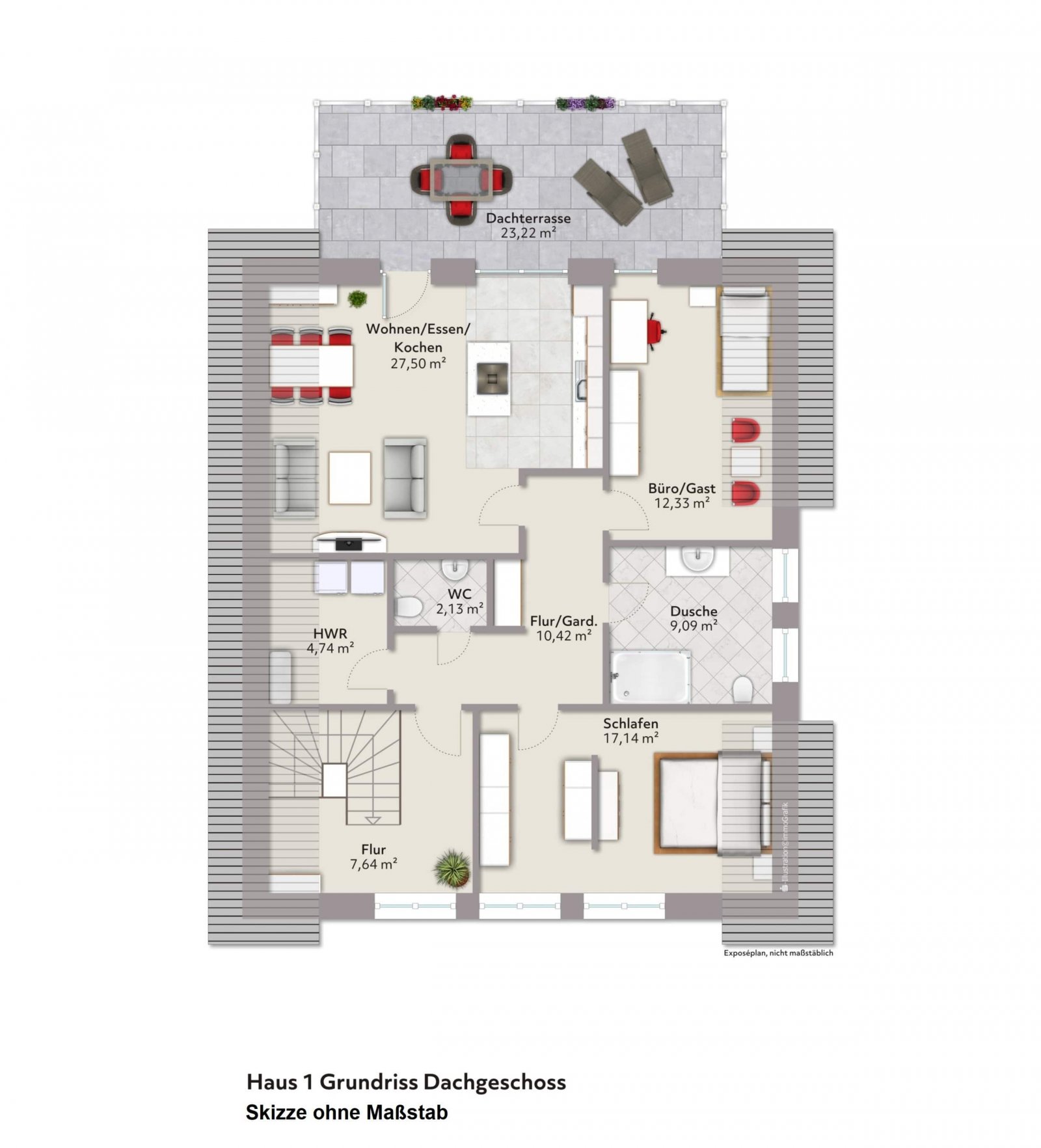Grundriss Wohnung 24 A