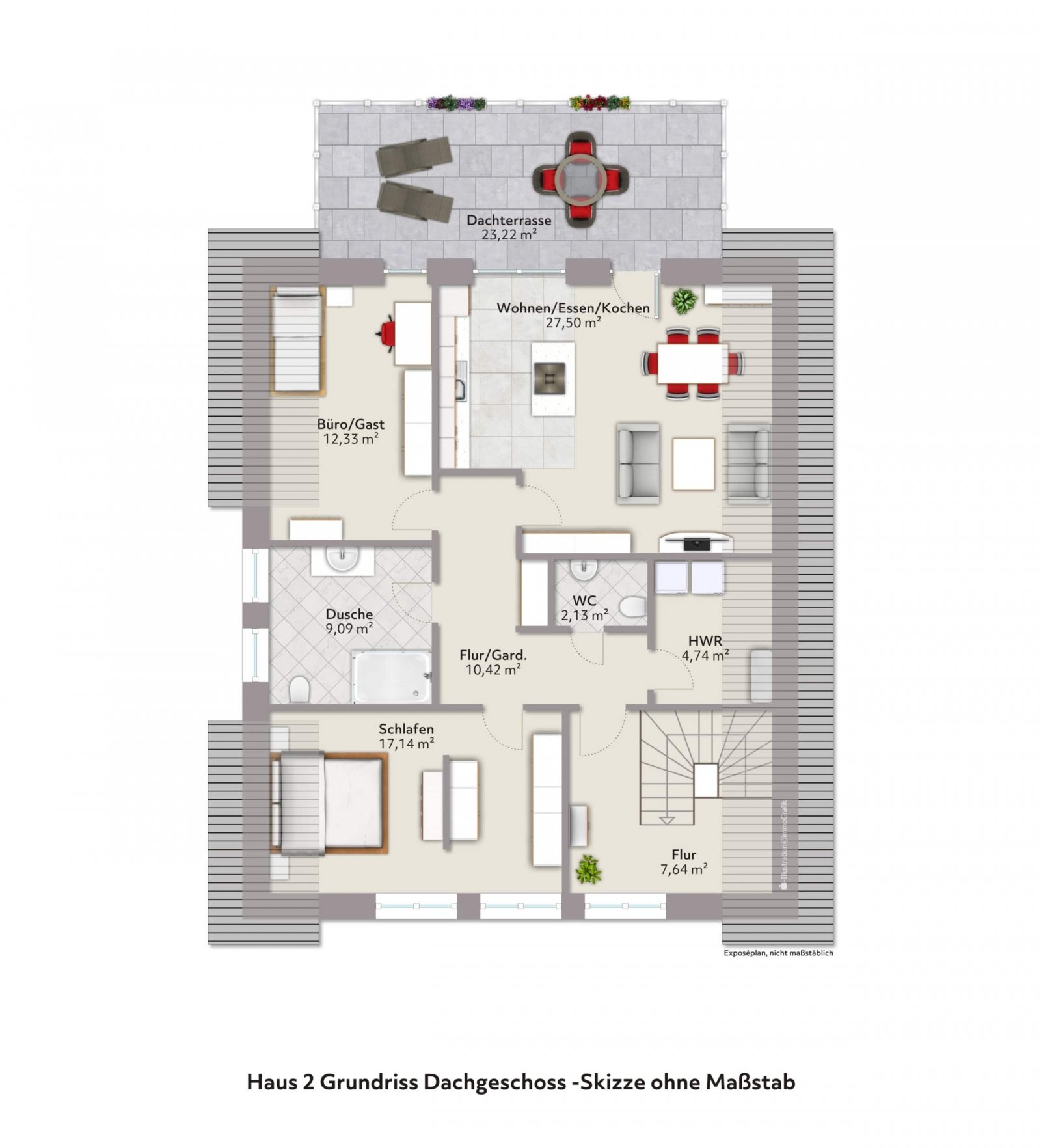 Grundriss Wohnung 24 C
