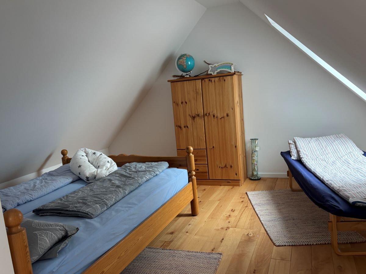 Schlafgalerie im Spitzboden