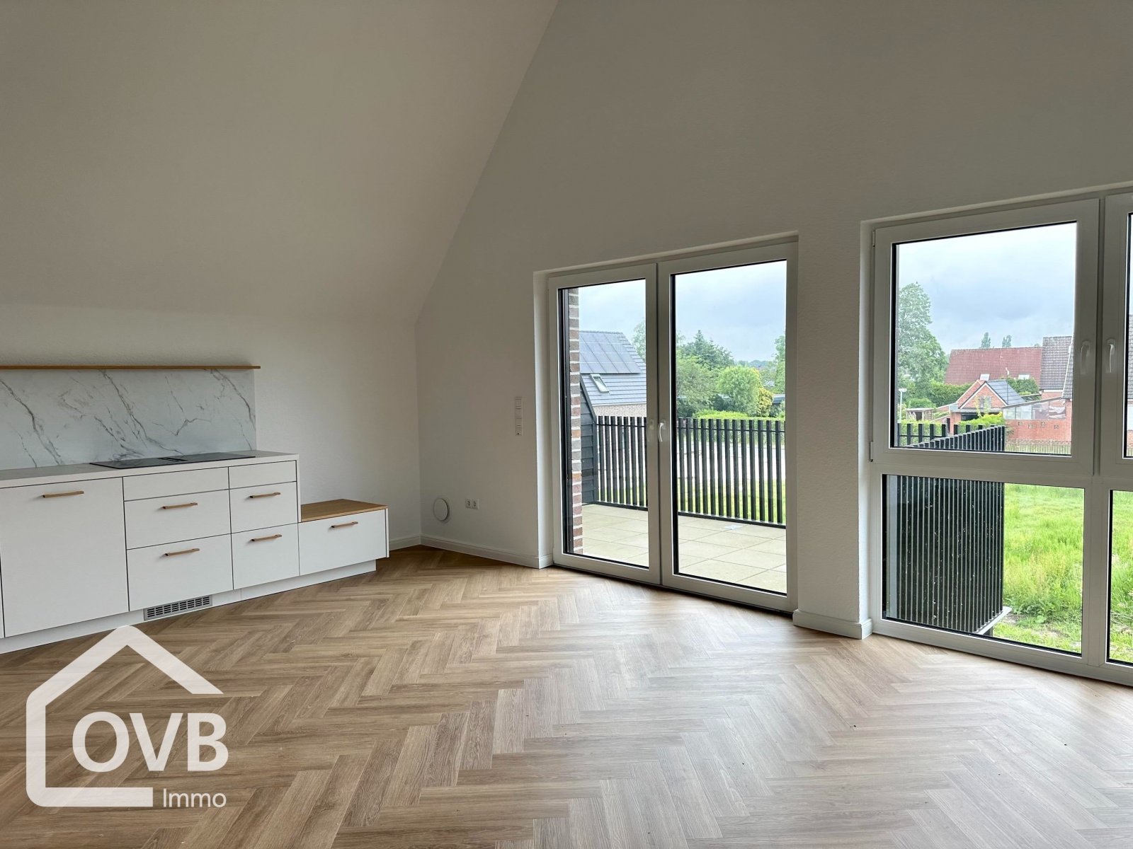 Küche / Wohn-/ Essbereich  (Beispielwohnung, baugleich, gespiegelt)