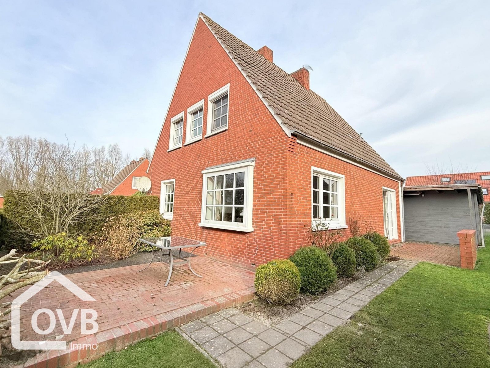 Gartenansicht Terrasse Wohneinheit 1