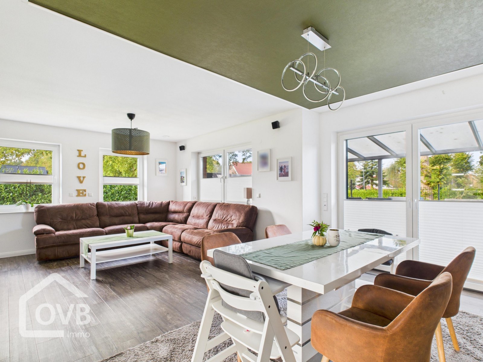 offener Wohn- / Essbereich