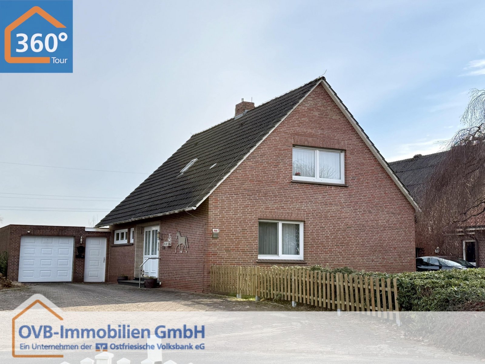 Moormerland: Einfamilienhaus mit Garage in Veenhusen 