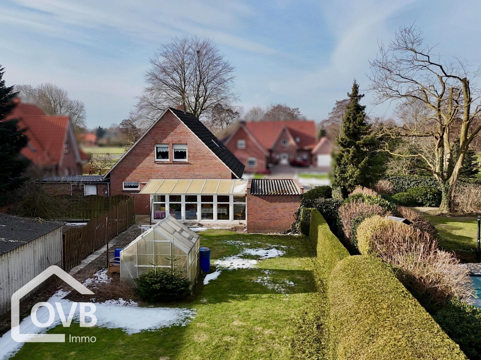 Drohnenaufnahme Rückansicht