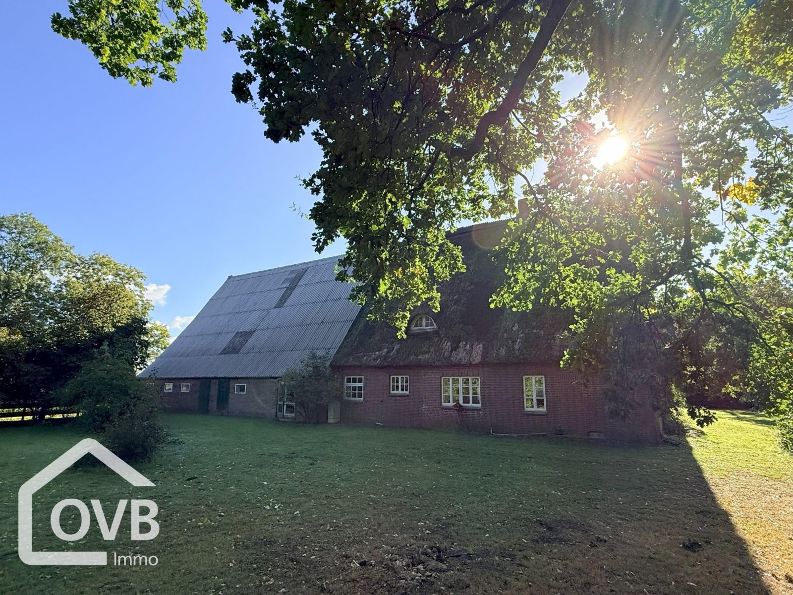 Haupthaus: Wohn- und Stallbereich