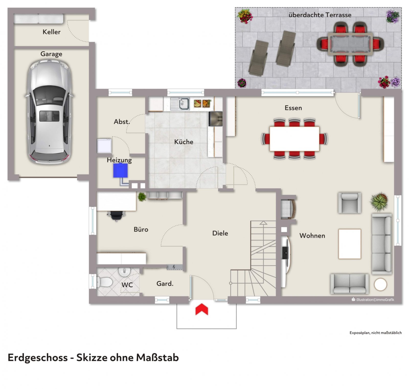 Grundriss Erdgeschoss