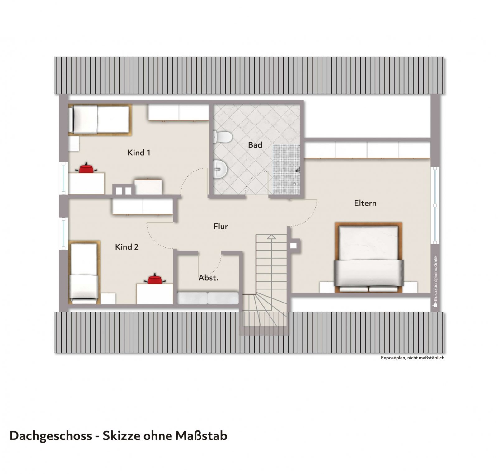 Grundriss Dachgeschoss