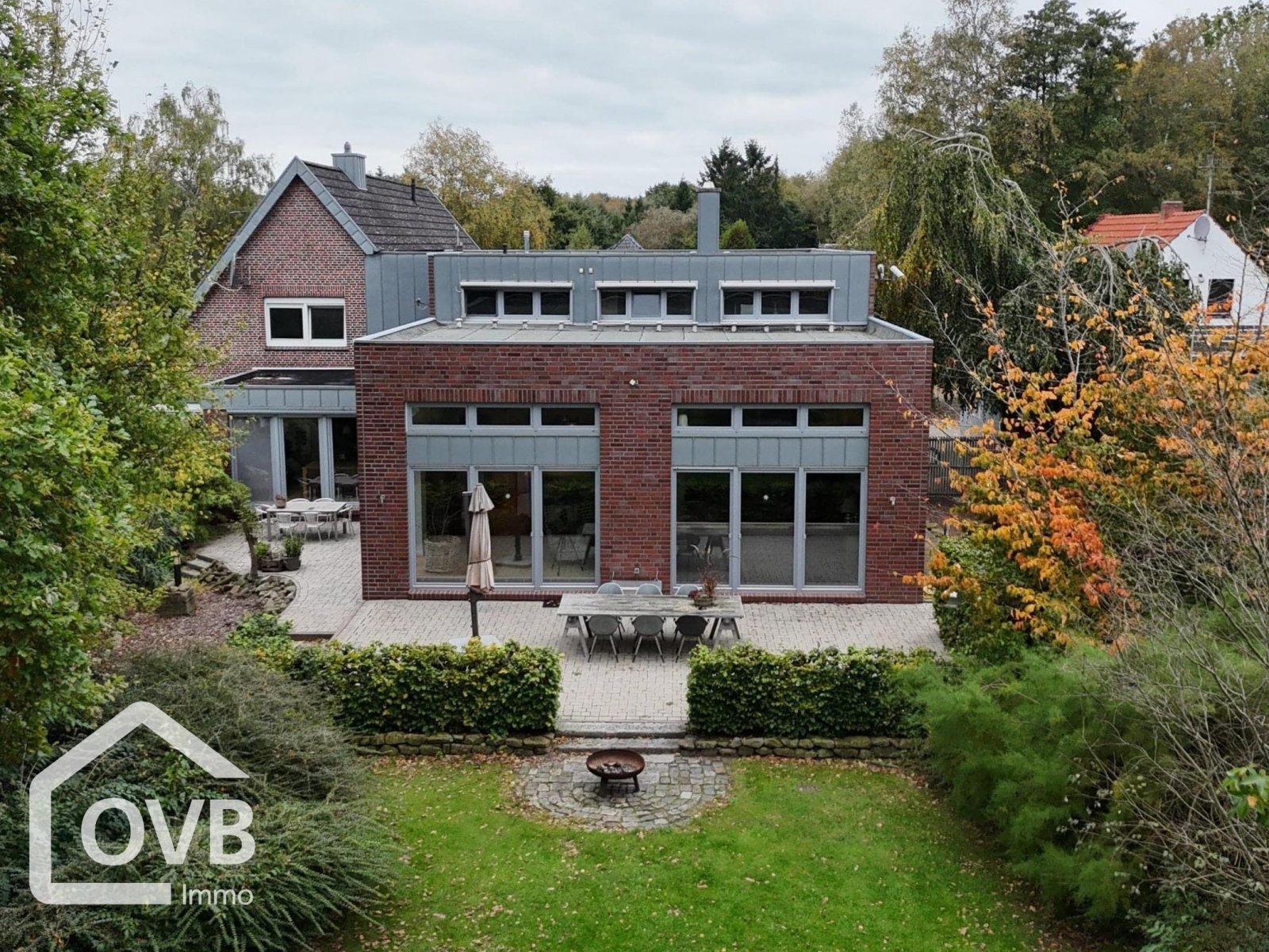 Drohnenaufnahme Rückseite