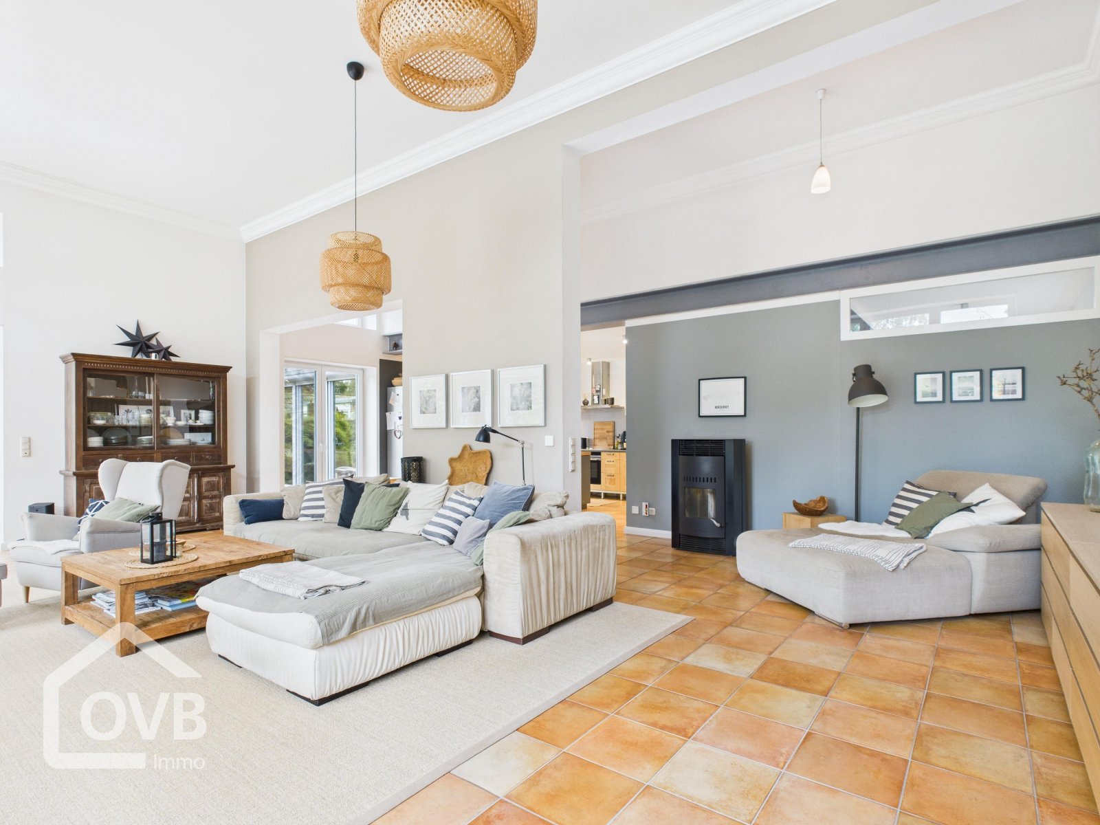 Haupthaus - offener Wohnbereich