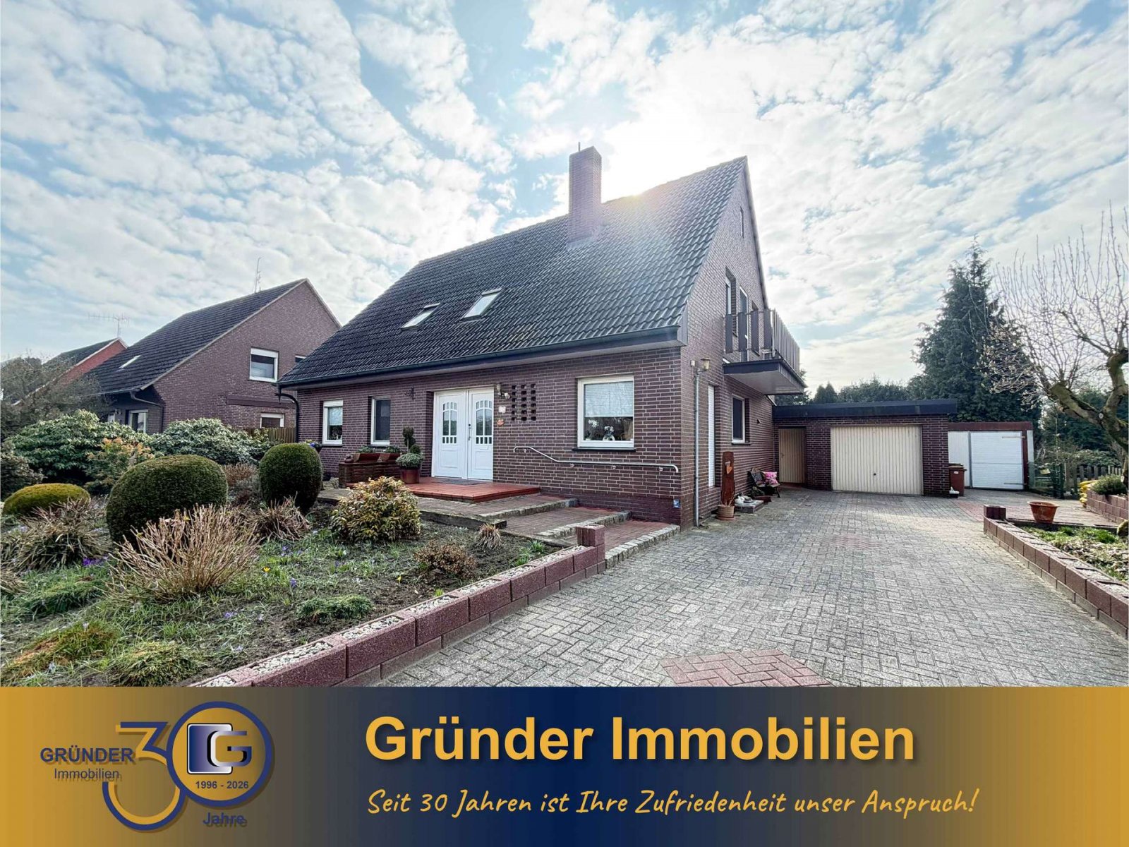 Walchum: Provisionsfrei für Käufer: Ebenerdig wohnen möglich – EFH mit vielen Nutzungsmöglichkeiten 