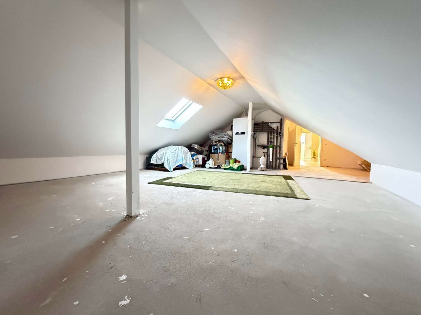 Studiozimmer mit Fußbodenheizung