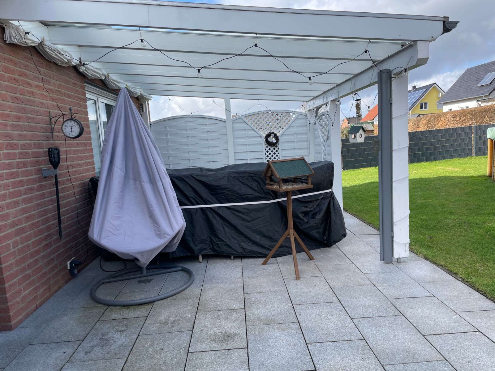 Überdachte Terrasse