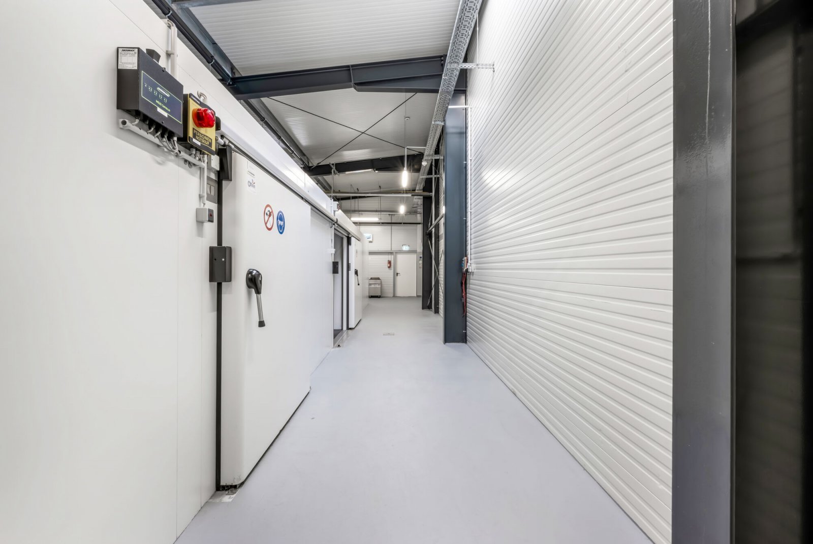 Logistik- und Lagerbereich Erdgeschoss